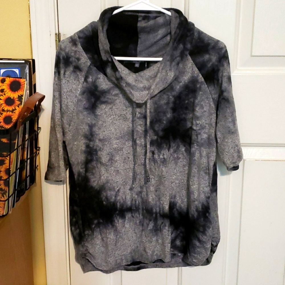 Marshalls Coin 1804 black tie dye top